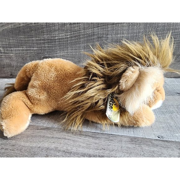 MGM HD Grand Lion Big Cat Plush 13" Stuffed Toy Lovey Vintage - Picture 7 of 10
